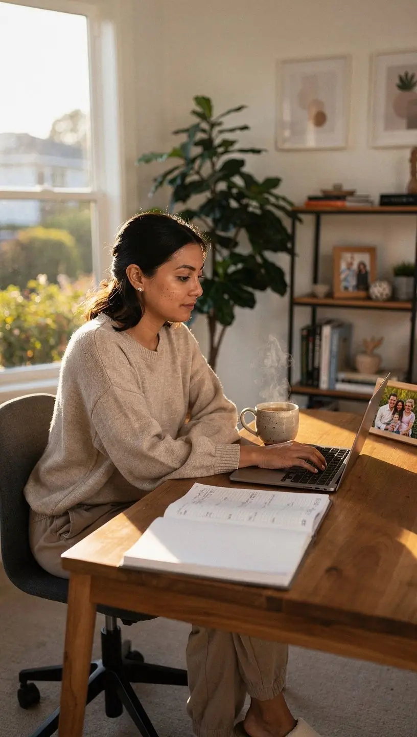 Clock and planner symbolizing time management strategies