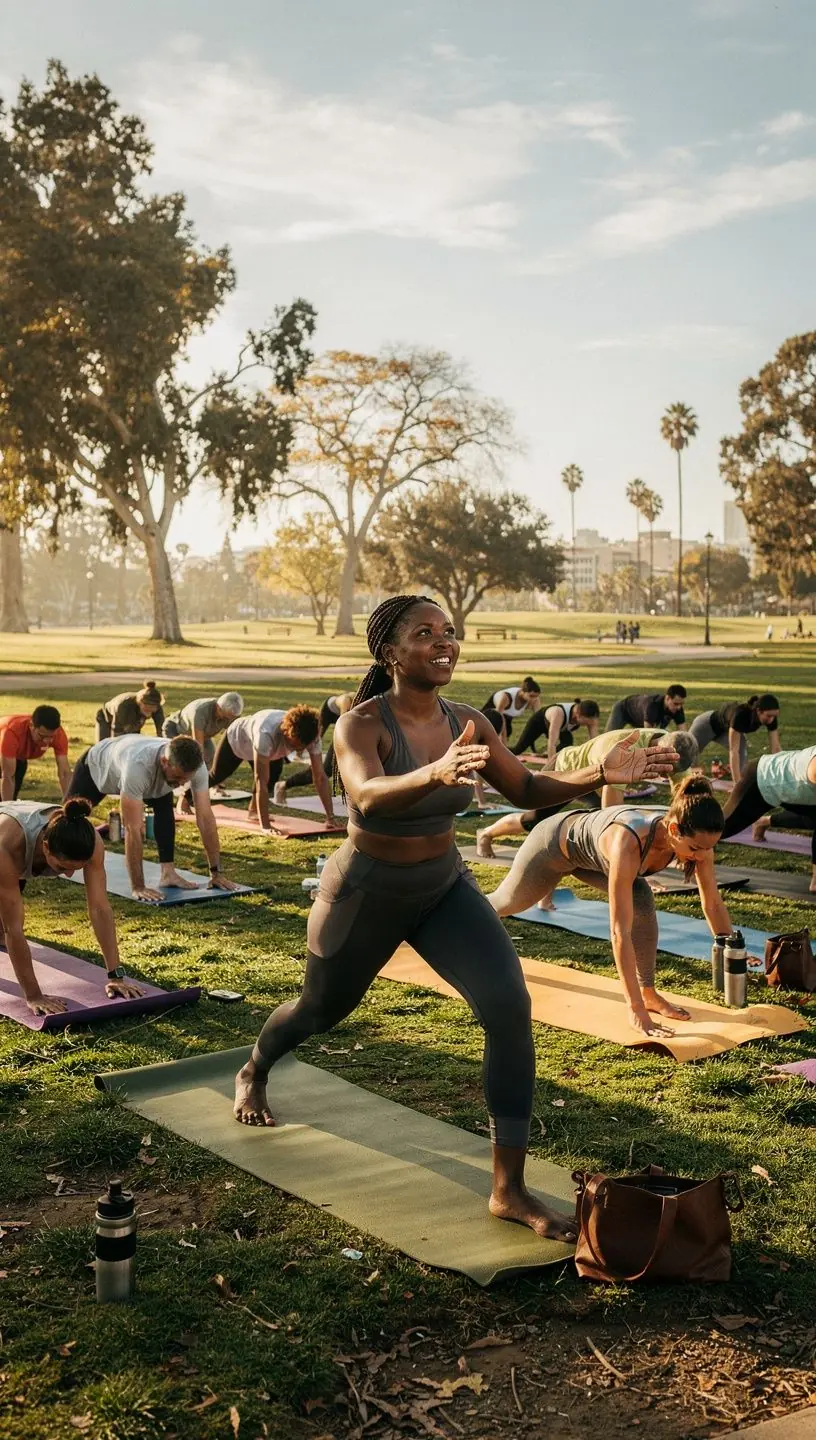 Modern office workspace