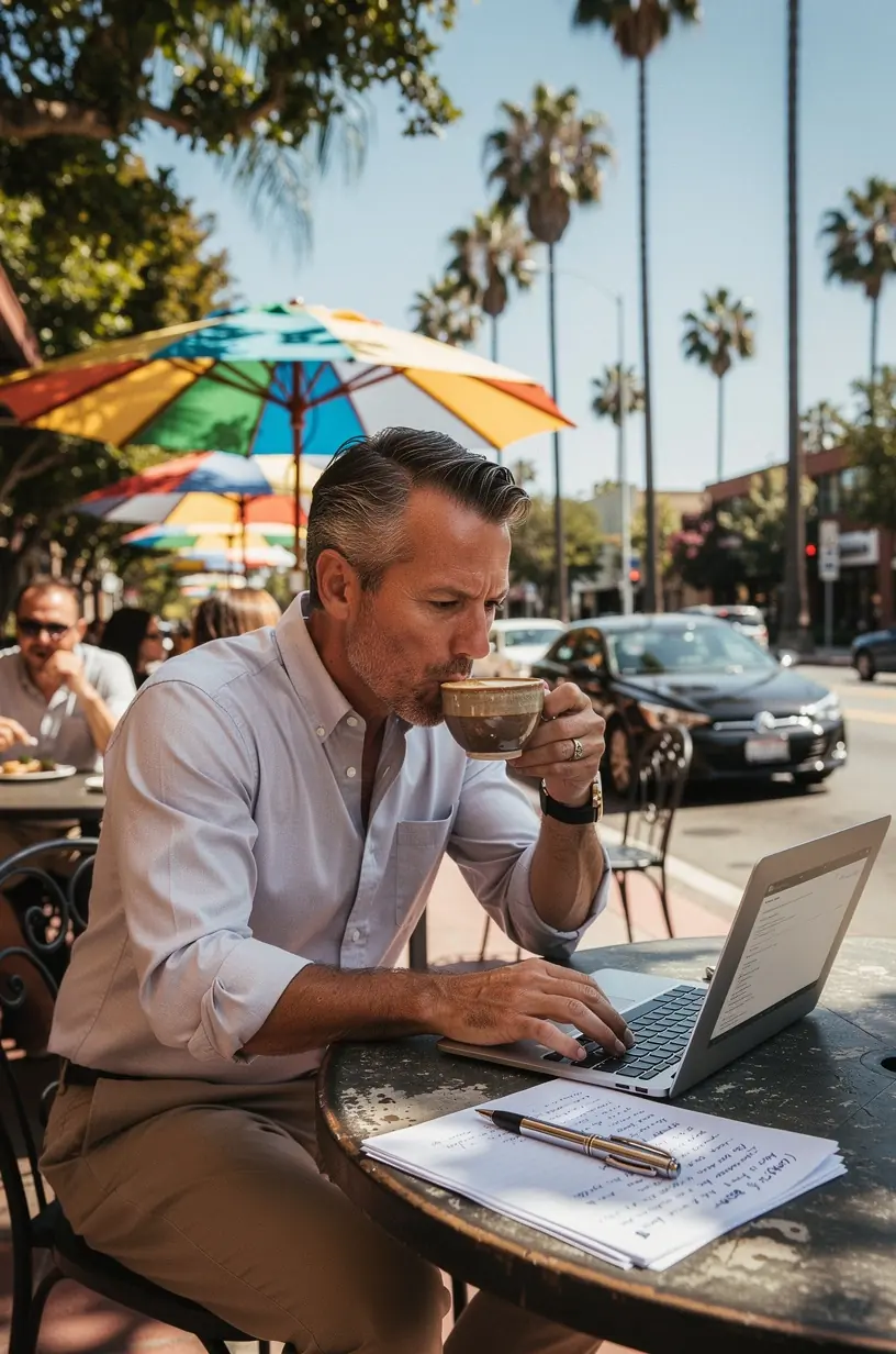 Professional business solutions illustration